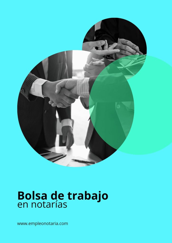 Bolsa de trabajo en notarías